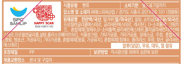 표시사항